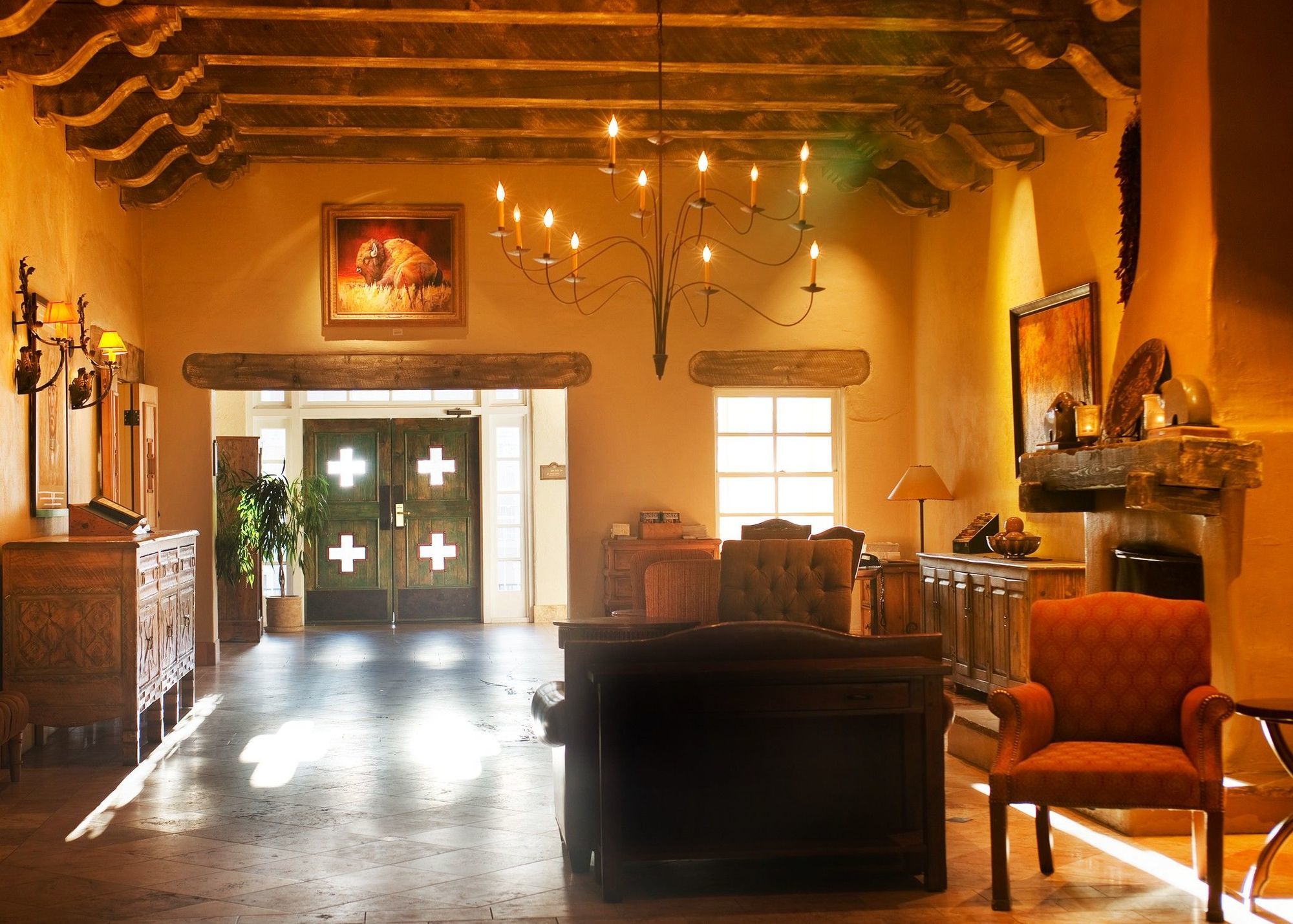 Hilton Santa Fe Historic Plaza Hotell Exteriör bild